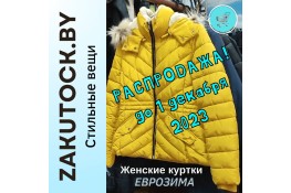 Горячая распродажа женских курток евро-зима!