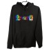 Толстовка  Just Hoods черная 